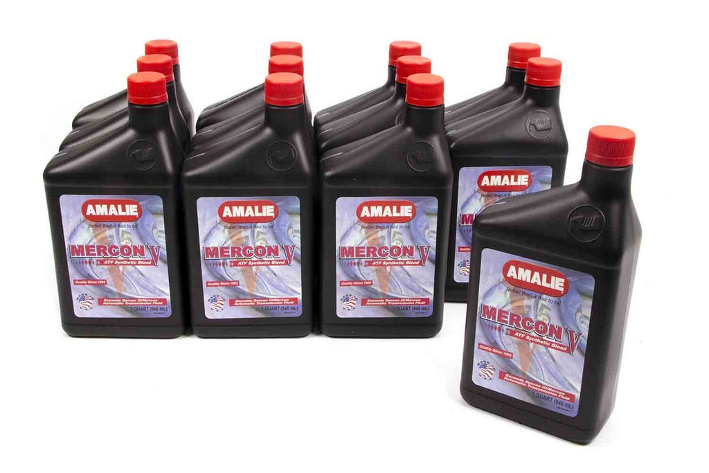 AMALIE 160-62856-56 - Mercon V ATF Synthetic Blend Case 12x1Qt image