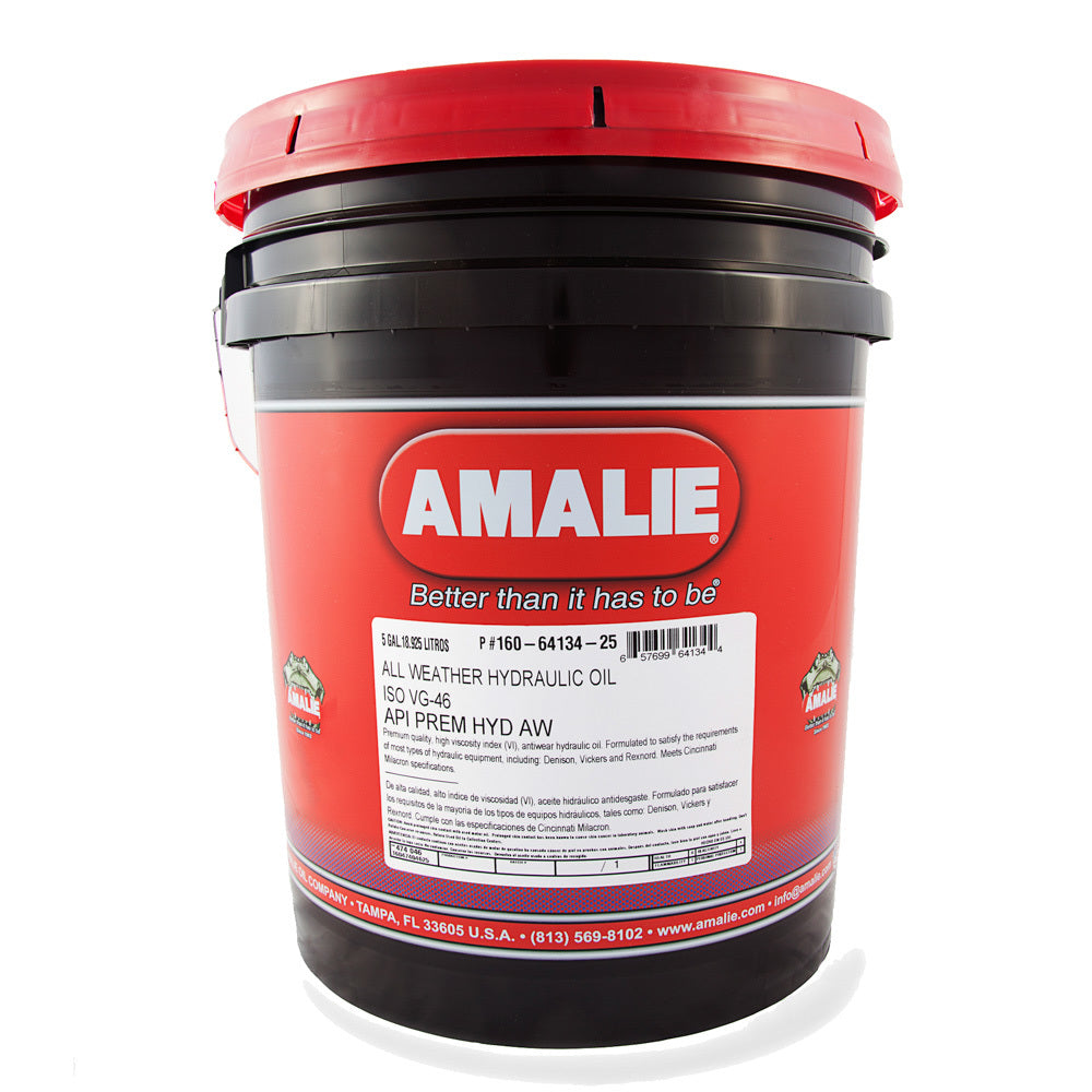 AMALIE 160-64134-25 - All-Weather Hydraulic Oil 46 - 5 Gallon Pail image