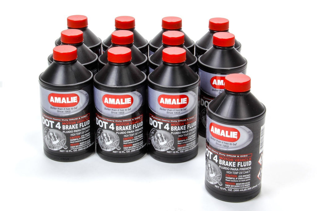 AMALIE 160-65041-92 - DOT 4 Brake Fluid Case 12x12 Oz image