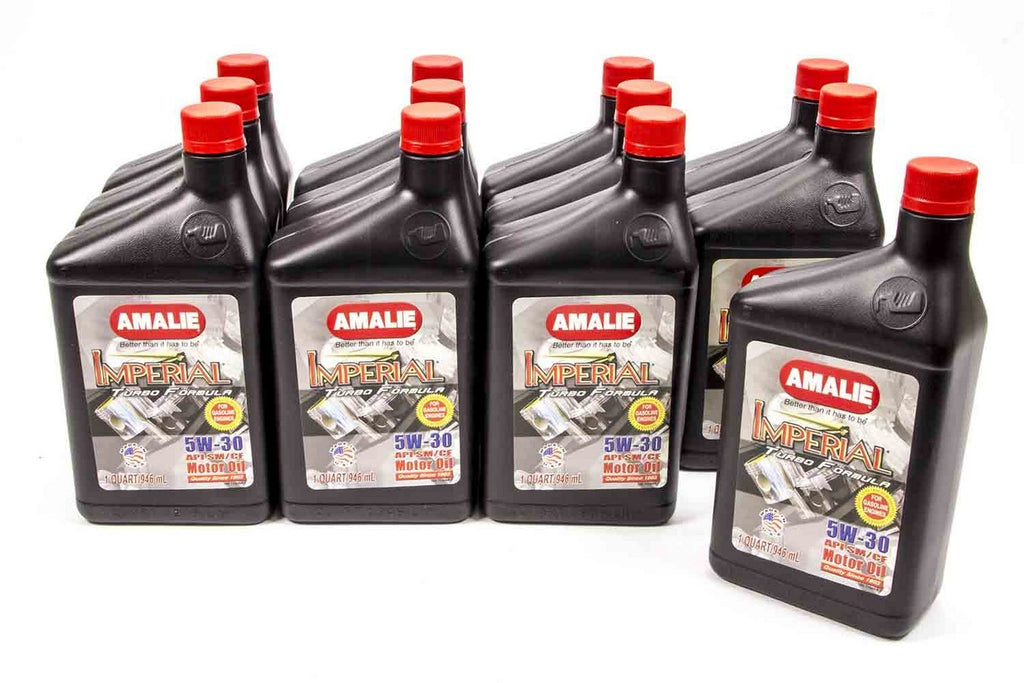 AMALIE 160-71066-56 - Imperial Turbo Formula 5w30 Oil Case 12x1Qt image