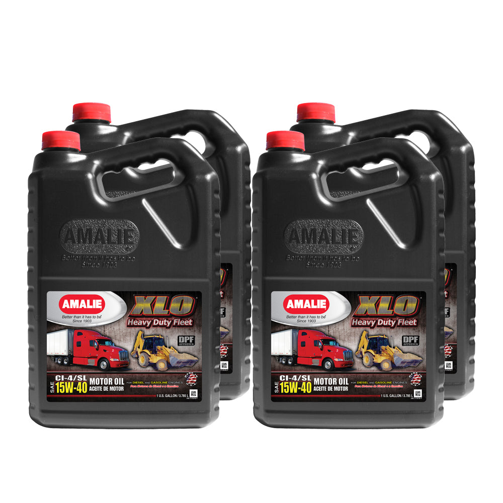 AMALIE 160-71707-36 - XLO Heavy Duty Fleet Oil 15w40 Case 4 x 1 Gallon image