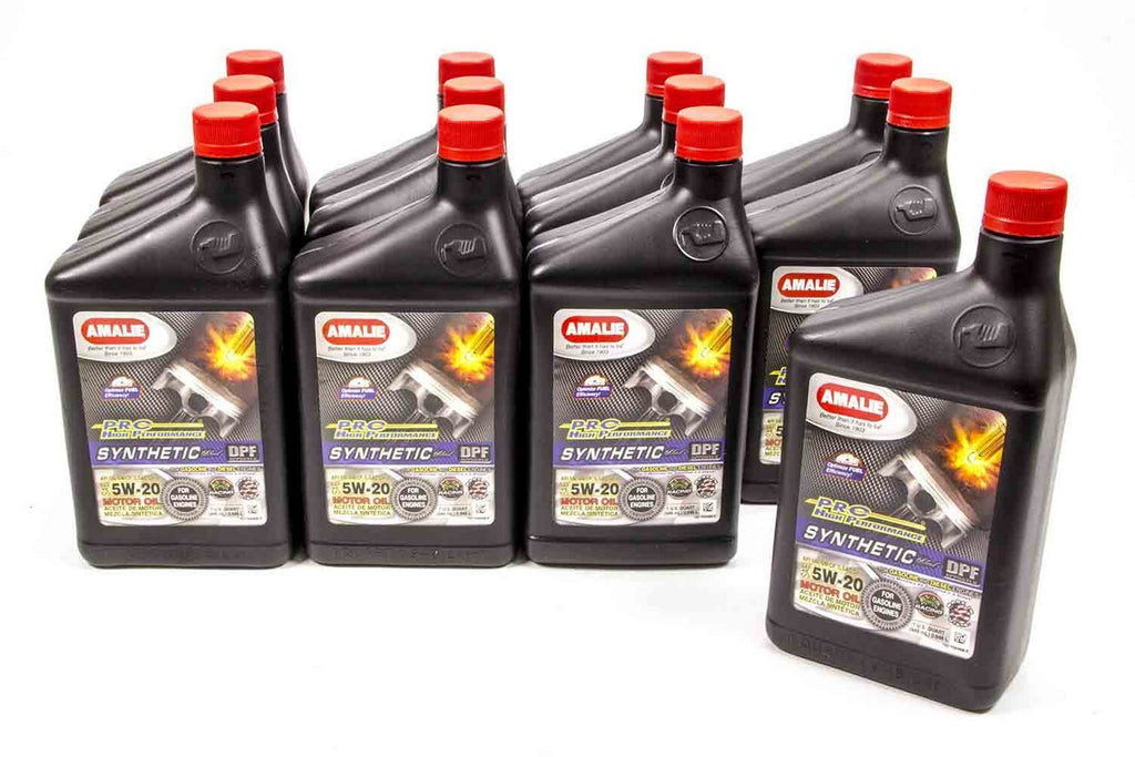 AMALIE 160-75646-56 - PRO HP Syn Blend 5w20 Oil Case 12x1Qt image