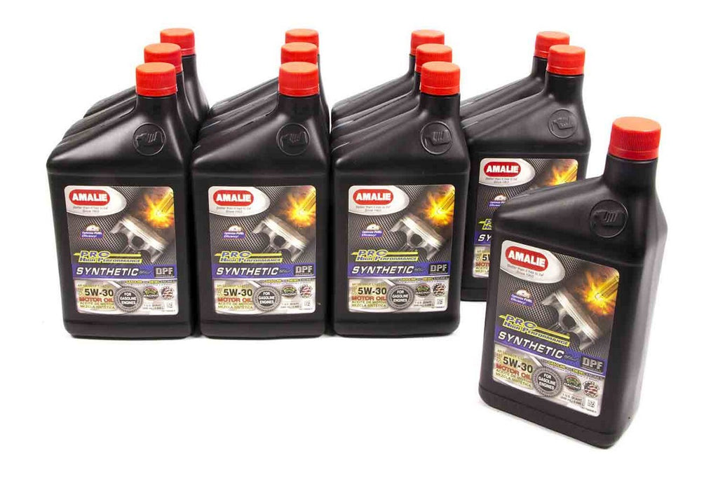 AMALIE 160-75666-56 - PRO HP Syn Blend 5w30 Oil Case 12x1Qt image