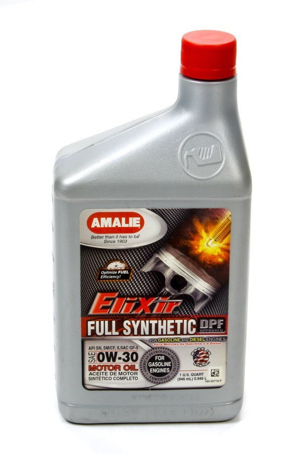 AMALIE 65716-56 - Elixir Full Synthetic 0w30 1 Quart image