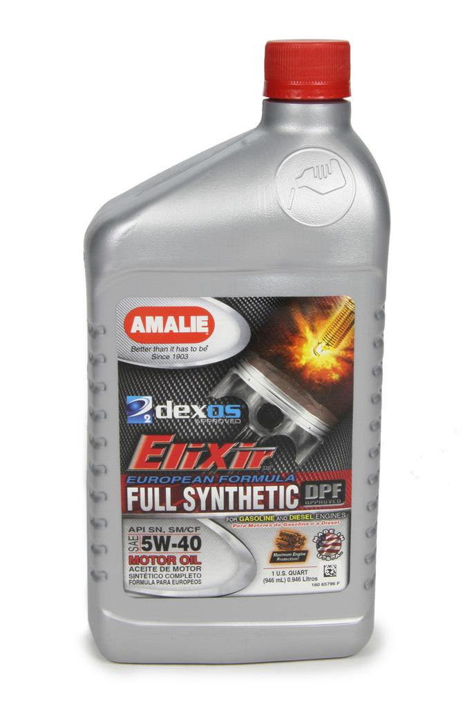 AMALIE 65796-56 - Elixir Full Synthetic 5w40 Dexos2 1Qt image