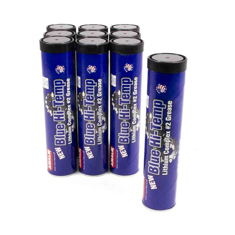 AMALIE 68321-91-10 - Blue Hi-Temp Grease #2 10 x 14oz Tubes image