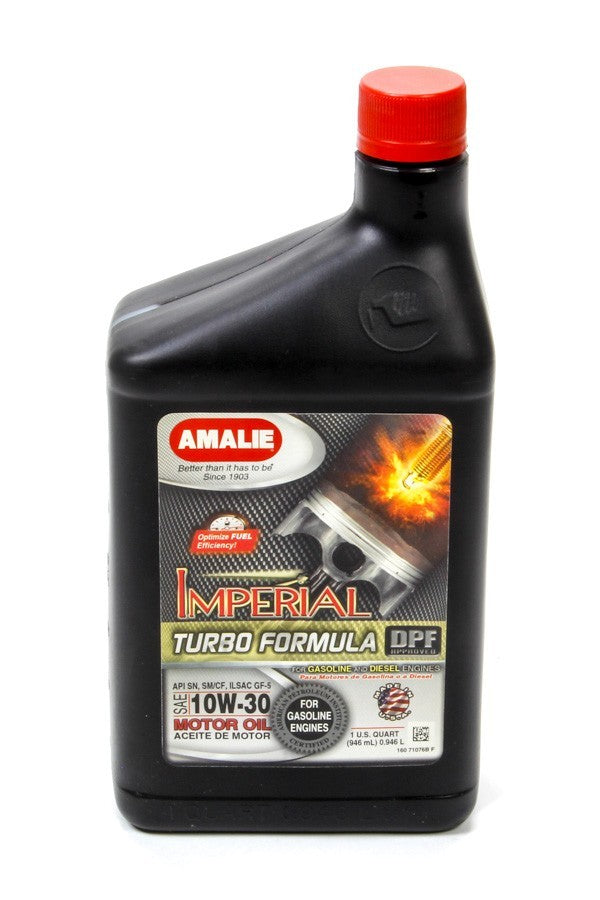 AMALIE 71076-56 - Imperial Turbo Formula 10w30 Oil 1Qt image