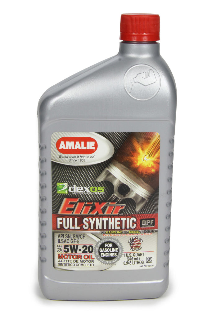 AMALIE 75746-56 - Elixir Full Synthetic 5w20 Dexos1 1 Qt image