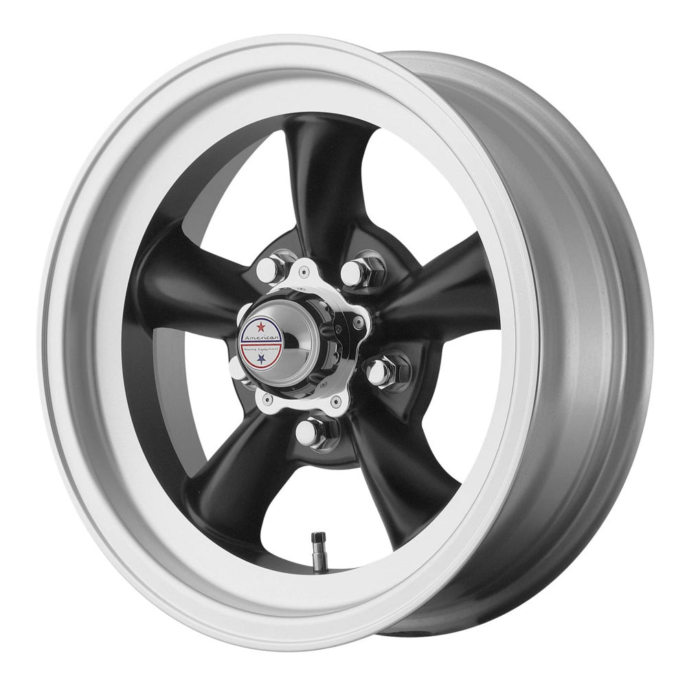 AMERICAN RACING WHEELS VN1055861B - TORQ THRUST D 15x8.5 5x1 20.65 SATIN  BLACK W/ MA image