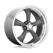 Load image into Gallery viewer, AMERICAN RACING WHEELS VN2152873US - Torq Thrust II 20X8 5X5 Gray w/Machin Lip Wheel image