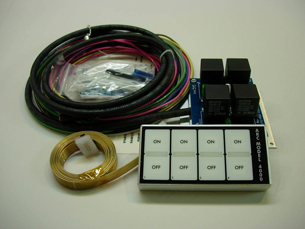 AUTO ROD CONTROLS 4000D - In-Dash Control Module - 4 Switch image