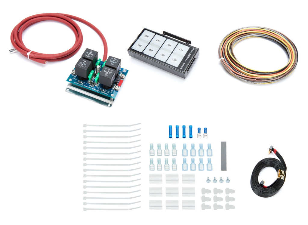 AUTO ROD CONTROLS 4003R - 4 Switch Overhead Control Module C/F Fin. image