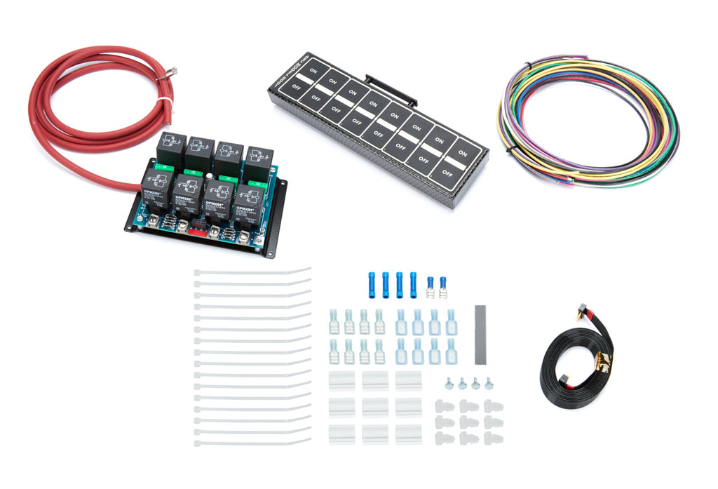 AUTO ROD CONTROLS 8004R - 8 Switch Overhead Control Module C/F Fin. image