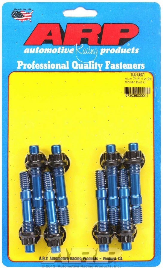 ARP 100-0601 - Aluminum Blower Stud Kit 7/16 x 2.880 OAL image