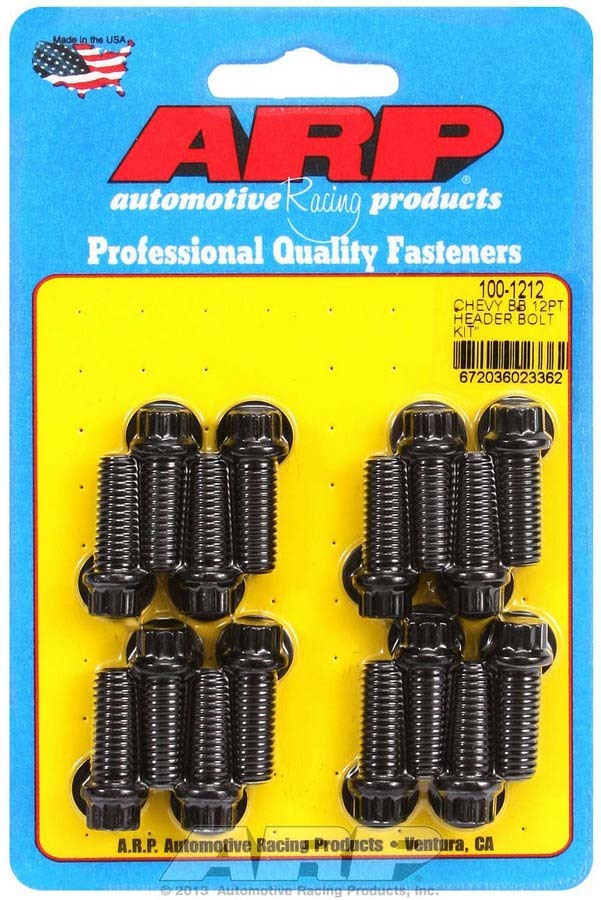 ARP 100-1212 - Header Bolt Kit 12pt BBC  image