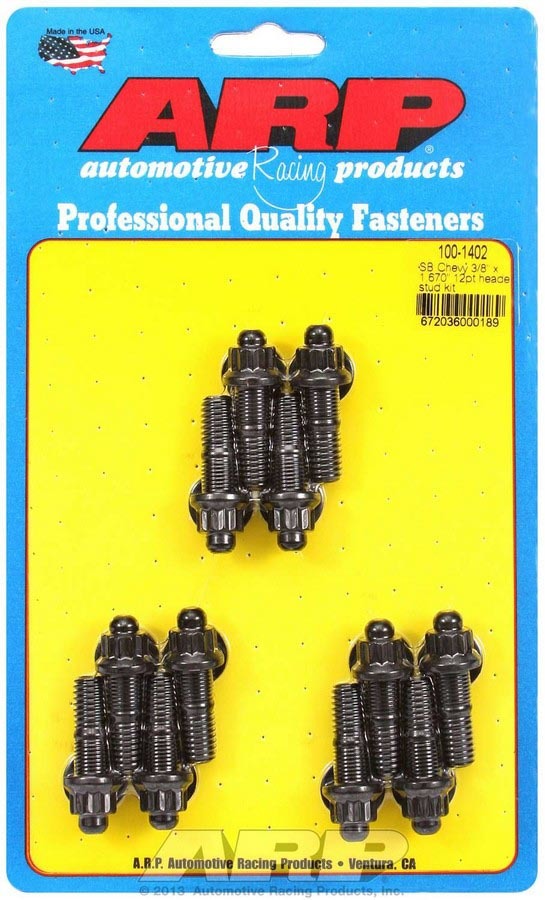 ARP 100-1402 - Header Stud Kit - 12pt. 3/8 x 1.670 OAL (12) image