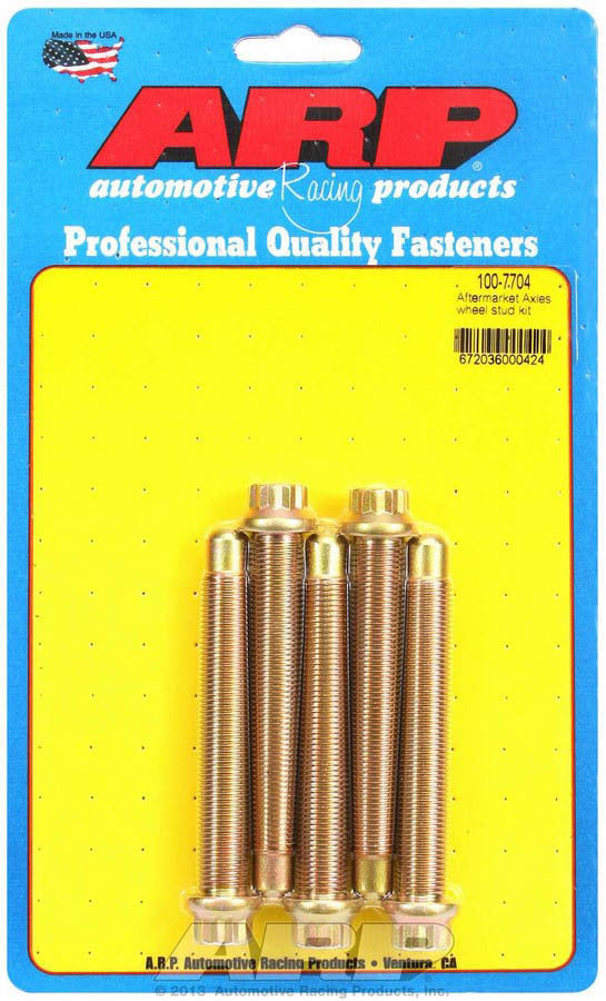 ARP 100-7704 - Wheel Stud Kit - 1/2-20 3.470 (5pk) image