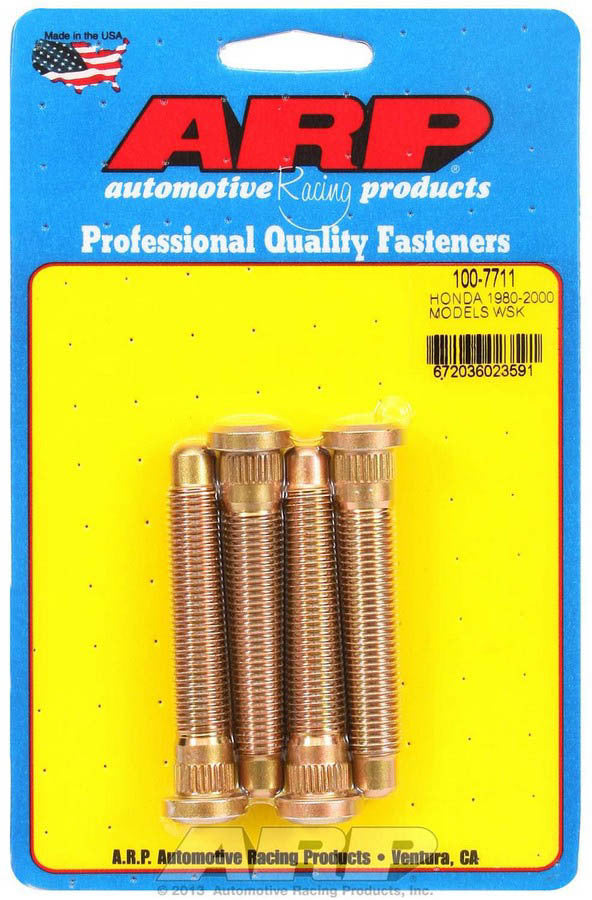 ARP 100-7711 - Wheel Stud Kit - M12x1.5 2.850/.485 Knurl image