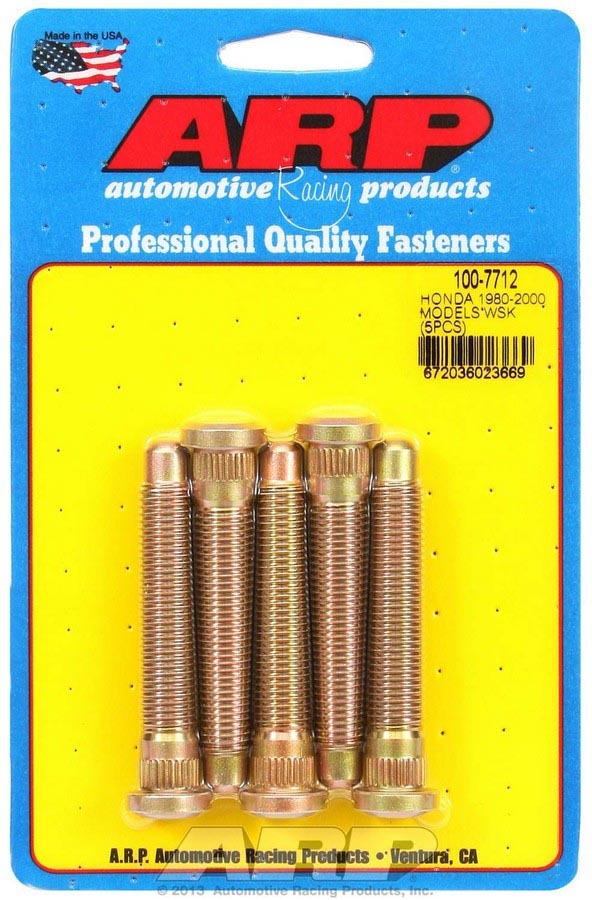 ARP 100-7712 - Wheel Stud Kit - M12x1.5 2.850/.485 Knurl image