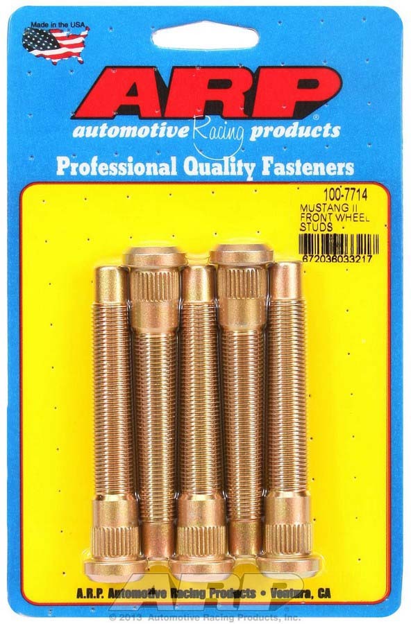 ARP 100-7714 - Wheel Stud Kit - 1/2-20 3.435/.554 Knurl image