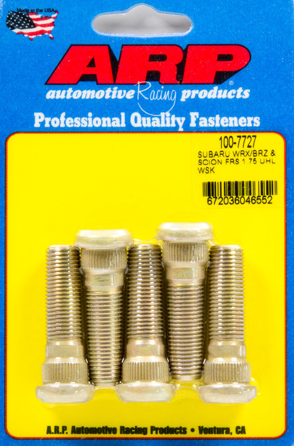 ARP 100-7727 - Wheel Stud Kit 5pk Subaru WRX/BRX & Scion F image