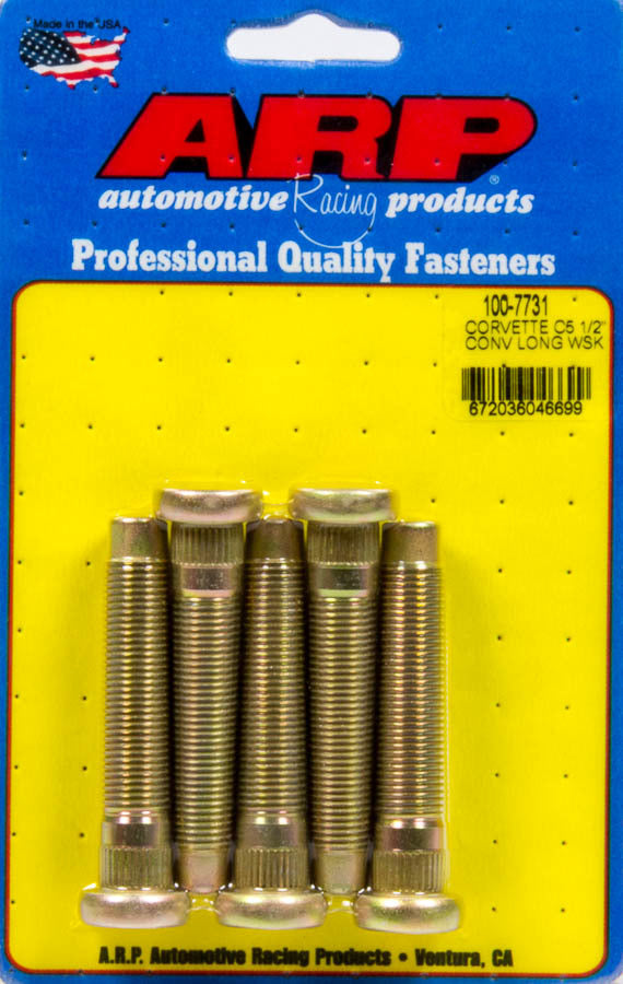 ARP 100-7731 - Wheel Stud Kit 5pk C5 Corvette 1/2-20 Conv. image