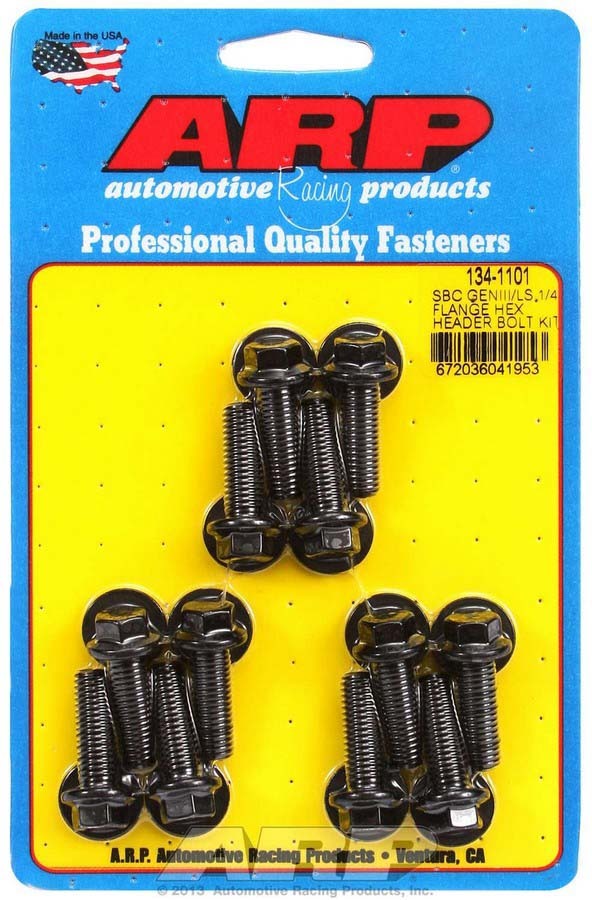 ARP 134-1101 - Header Bolt Kit - 6pt. GM LS image