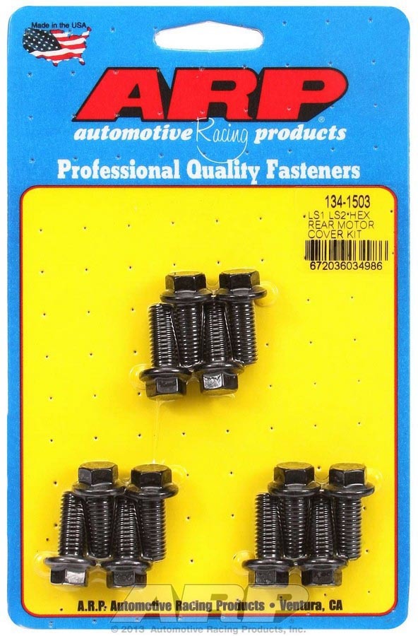 ARP 134-1503 - Rear Motor Cover Bolt Kit - 6pt. LS1/LS2 image