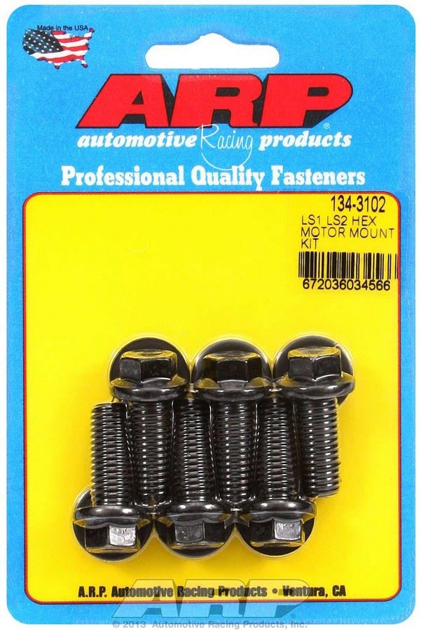 ARP 134-3102 - Motor Mount Bolt Kit 6pt. LS1/LS2 image