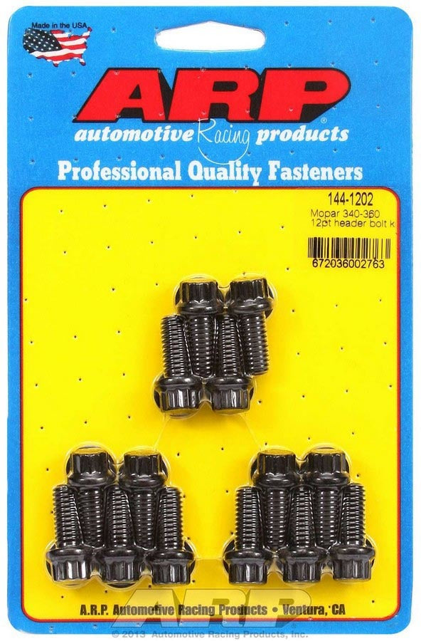 ARP 144-1202 - Header Bolt Kit - 12pt. 5/16 x .750 UHL (14) image