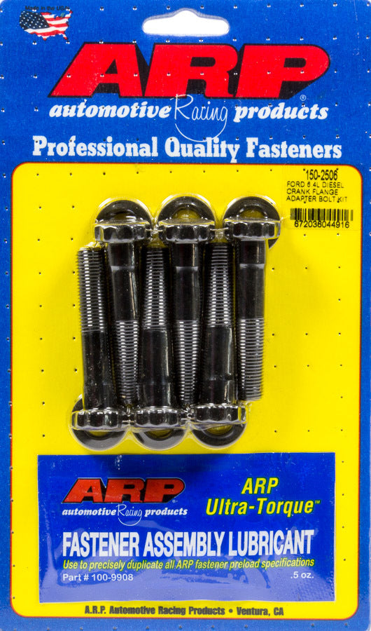 ARP 150-2506 - Crank Flange Adapter Bolt Kit Ford 6.4L DSL image