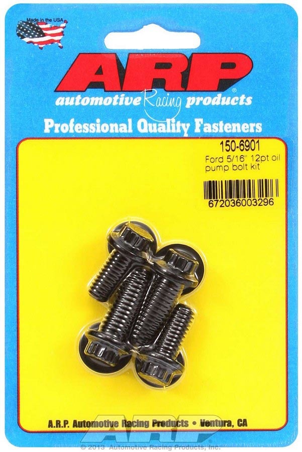 ARP 150-6901 - Ford Oil Pump Bolt Kit 12pt. image