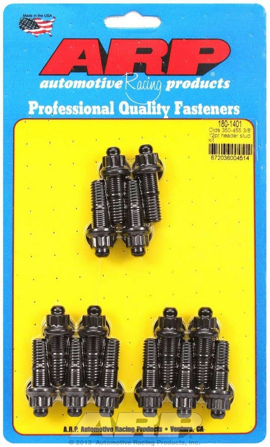 ARP 180-1401 - Header Stud Kit - 12pt. Olds V8 image