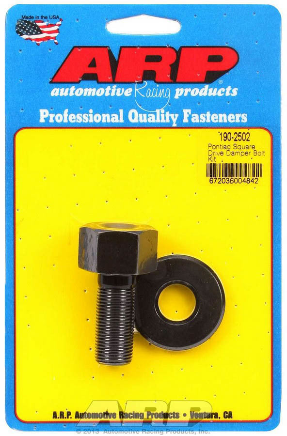 ARP 190-2502 - Pontiac Square Drive Damper Bolt Kit image