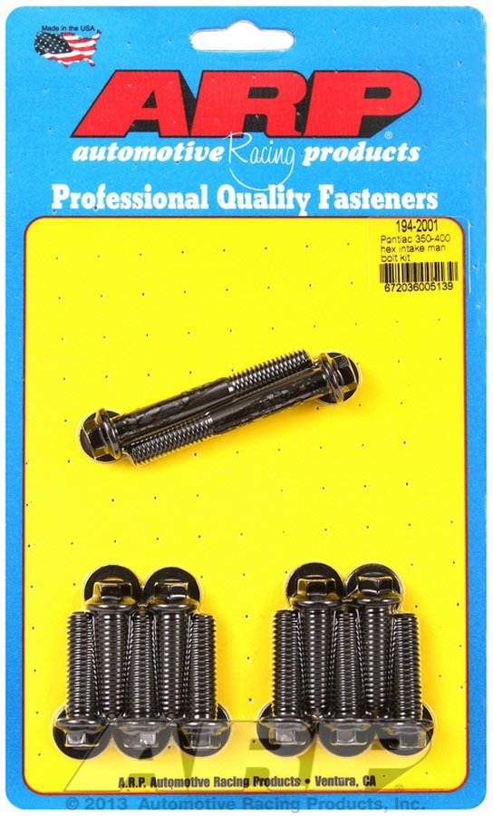 ARP 194-2001 - Pontiac Intake Bolt Kit  image