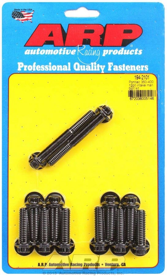 ARP 194-2101 - Pontiac Intake Bolt Kit 12pt. image