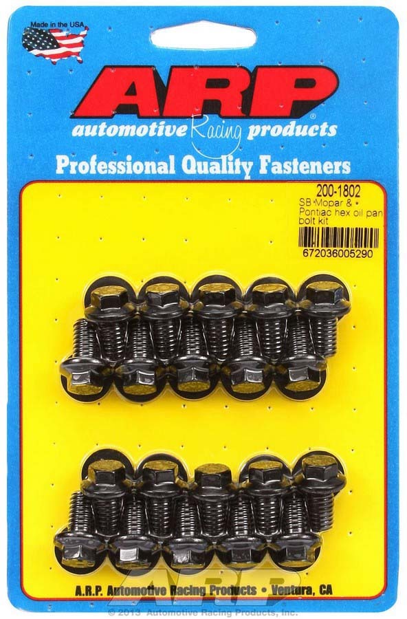 ARP 200-1802 - SBM Oil Pan Bolt Kit  image