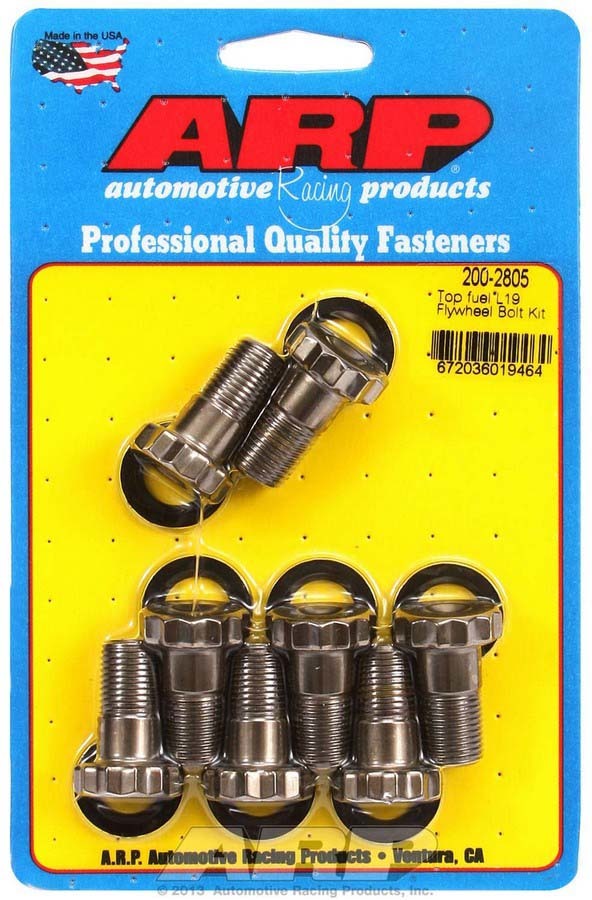 ARP 200-2805 - Top Fuel Flywheel Bolt Kit - L19 image