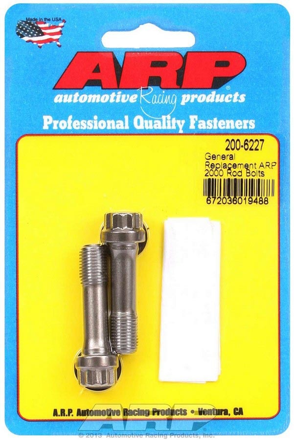 ARP 200-6227 - Replacement Rod Bolt Kit 3/8 (2) image