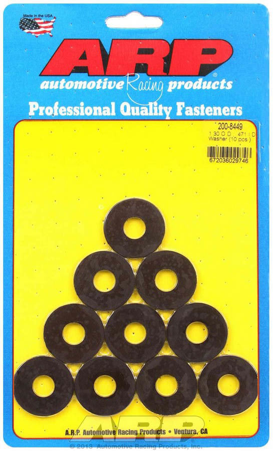 ARP 200-8449 - Black Washers - .471 ID x 1.300 OD (10) image