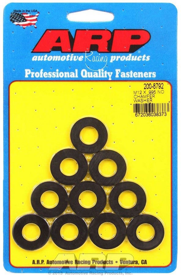 ARP 200-8792 - 12mm Washers 10pk .995 OD Non-Chamfer image