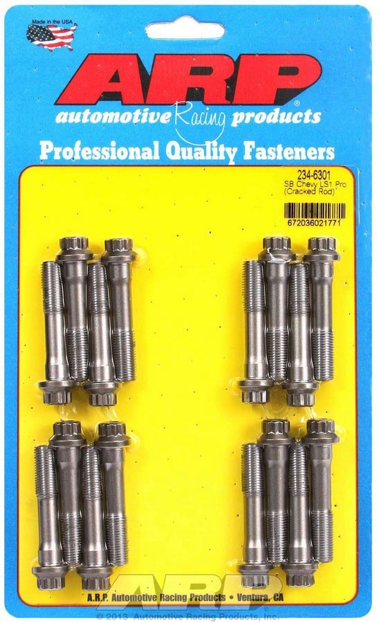 ARP 234-6301 - SBC Rod Bolt Kit - Fits LS1 Cracked Rod image