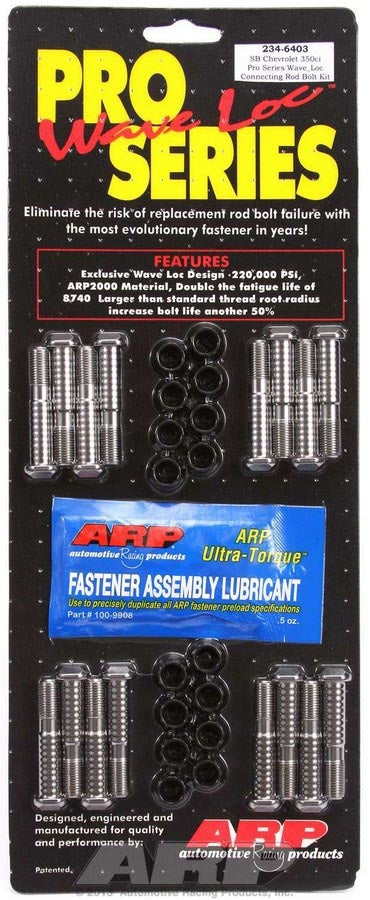 ARP 234-6403 - SBC Rod Bolt Kit - Fits 305/307/350 image