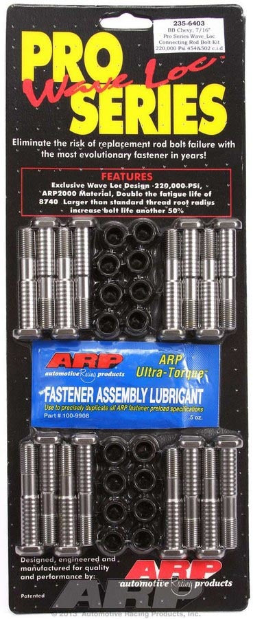ARP 235-6403 - BBC Rod Bolt Kit - 7/16 Pro-Series image