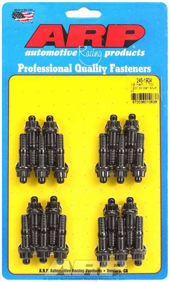 ARP 245-1904 - Oil Pan Stud Kit - KB Hemi w/12pt. Nuts image