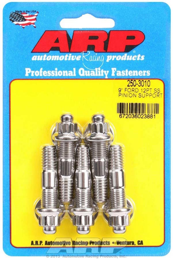 ARP 250-3010 - Ford 9in S/S Pinion Support Stud Kit 12pt. image