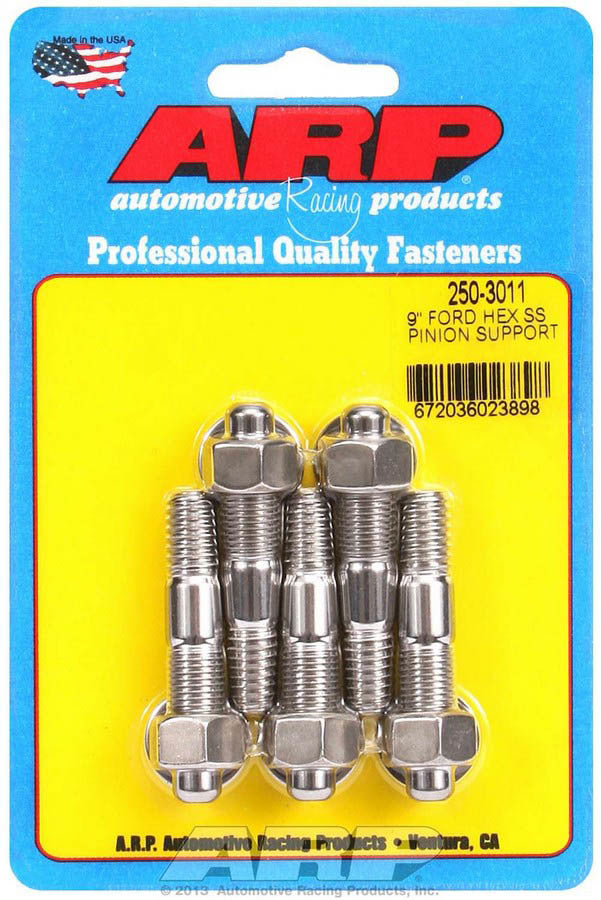 ARP 250-3011 - Ford 9in S/S Pinion Support Stud Kit 6pt. image