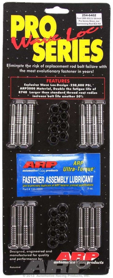 ARP 254-6402 - SBF Rod Bolt Kit - Fits 289-302 w/5/16in image