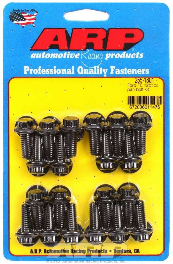 ARP 255-1801 - Oil Pan Bolt Kit - 12pt. Ford FE image