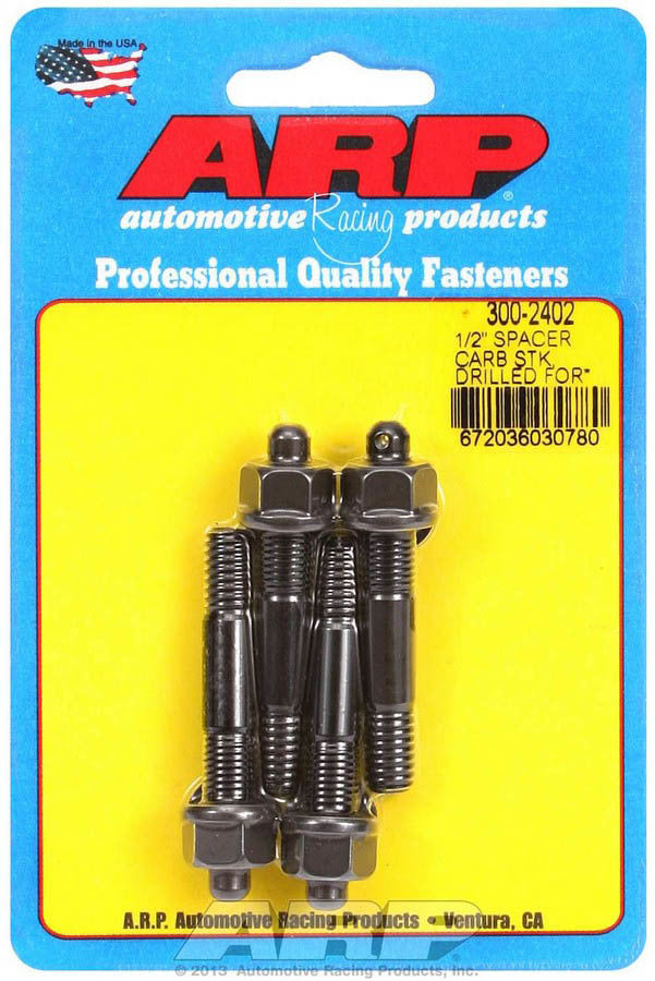 ARP 300-2402 - Carb Stud Kit - Drilled for 1/2in Spacer image